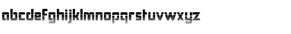 Download Bonk Undercut Regular Font Lowercase Preview