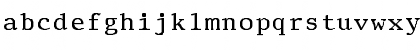 Download PrestigeEliteBold-Bold Regular Font Lowercase Preview