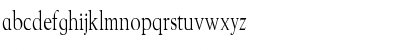 Download TechPhonetic Cn Regular Font Lowercase Preview