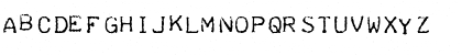 Download Teleprinter Intalic Font Lowercase Preview