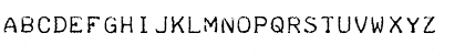Download Teleprinter Normal Font Lowercase Preview