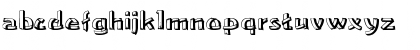 Download Boohoo 1 Regular Font Lowercase Preview