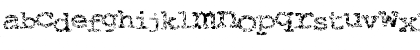 Download Typewriter from hell Regular Font Lowercase Preview