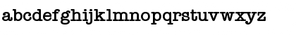 Download Typist fed Font Lowercase Preview