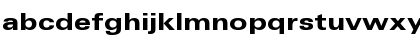 Download Unique Extended BOLD Font Lowercase Preview