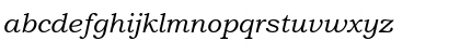 Download Bookman Old Style Cyr Italic Font Lowercase Preview