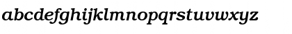 Download BookmanMedium RegularItalic Font Lowercase Preview