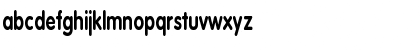 Download VAGRounded-Bold Cn Regular Font Lowercase Preview