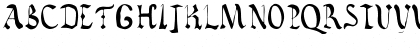 Download Vatican Rough Letters, 8th c. Regular Font Lowercase Preview