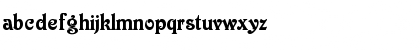 Download VictorianD Regular Font Lowercase Preview