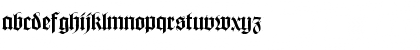 Download WilhelmKlingsporGotisch Wd Regular Font Lowercase Preview