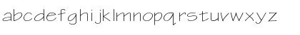 Download WriteExtended Regular Font Lowercase Preview