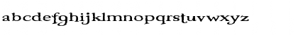 Download Booter - One Zero Regular Font Lowercase Preview