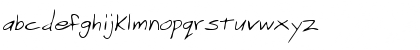 Download ZonkersHand Regular Font Lowercase Preview