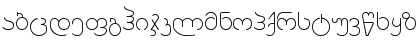 Download Bordeaux Georgian Regular Font Lowercase Preview