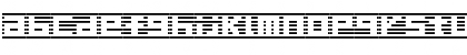 Download border7alp Regular Font Lowercase Preview