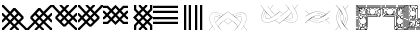 Download Borderbats-Filligree Regular Font Lowercase Preview