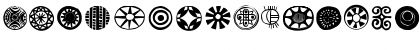 Download African Ornaments Regular Font Lowercase Preview