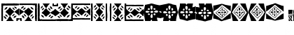 Download BorderfontCulturalsPlain Regular Font Lowercase Preview