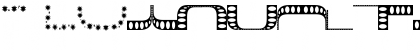 Download BorderMon Series 1 Font Lowercase Preview