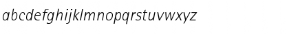 Download AgfaRotisSemisansLight Italic Font Lowercase Preview