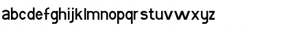 Download Boring Boron Regular Font Lowercase Preview