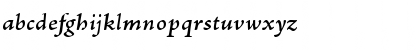 Download Adobe Jenson Pro Semibold Italic Caption Font Lowercase Preview