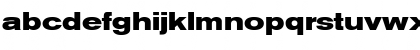 Download Akzidenz-Grotesk BQ Bold Extended Font Lowercase Preview