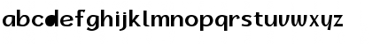 Download BorzoiBold Regular Font Lowercase Preview