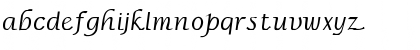 Download BorzoiBoldItalic Regular Font Lowercase Preview