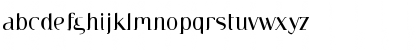 Download ALTERNA Regular Font Lowercase Preview