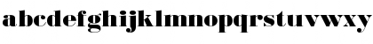 Download BostonianUltra Regular Font Lowercase Preview