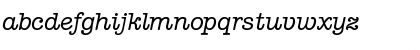 Download ITC American Typewriter Std Medium Italic Font Lowercase Preview