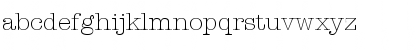 Download AmTypewriterEF Light Font Lowercase Preview