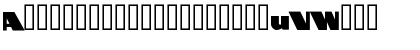 Download BottleKaps Profi Expanded Regular Font Lowercase Preview