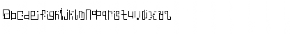 Download AntimonyBlue Regular Font Lowercase Preview