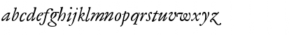 Download Antique Ancienne CE Italic Font Lowercase Preview