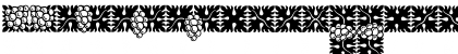 Download ASTYPE Ornaments WineGrape A Font Lowercase Preview