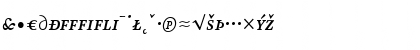 Download AtmaSerifExp-MediumItalicSC Regular Font Lowercase Preview