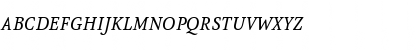 Download AtmaSerifLF-BookItalicQC Regular Font Lowercase Preview