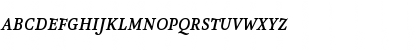 Download AtmaSerifLF-MediumItalicMC Regular Font Lowercase Preview