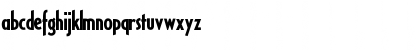 Download AuCasablanca Regular Font Lowercase Preview