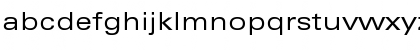 Download AudiSansExt Roman Font Lowercase Preview