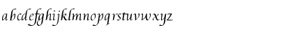 Download Augusta Cancellaresca Std Regular Font Lowercase Preview