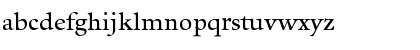 Download AureliaEF-Book Regular Font Lowercase Preview