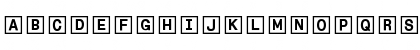 Download Boxed In Regular Font Lowercase Preview