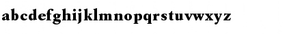 Download AZGaramondExtraBoldC Regular Font Lowercase Preview