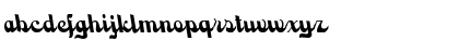 Download BackhandScript Regular Font Lowercase Preview