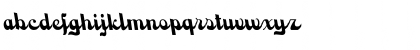 Download BackhandScript Regular Font Lowercase Preview