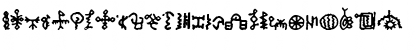 Download Bamum Symbols 1 Bamum Symbols 1 Font Lowercase Preview